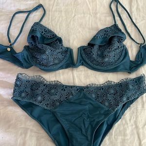 For love and lemons, gorgeous lace bikini